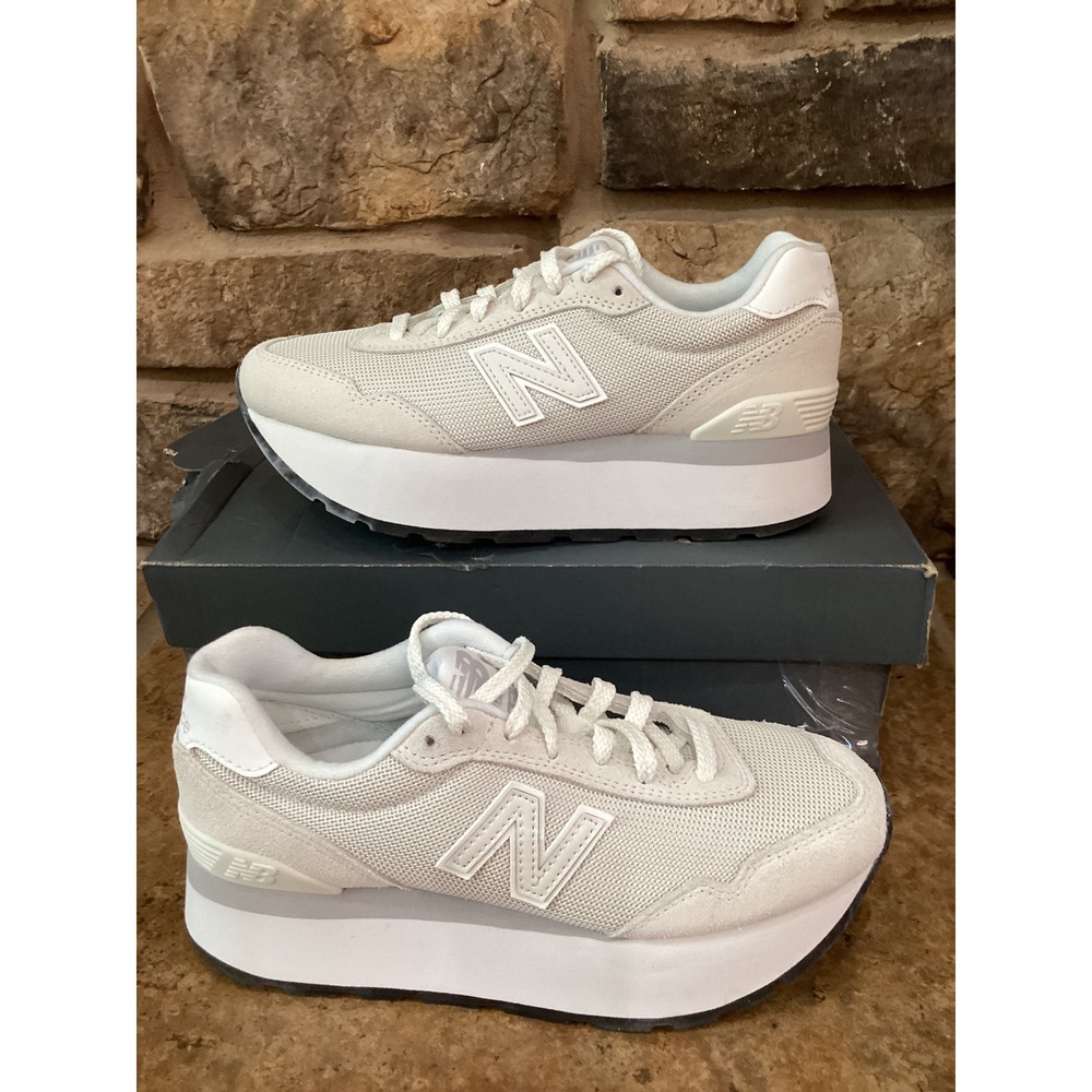 New Balance 515H White  Platform Sneakers WL515HWH Size Womens 6.5 New